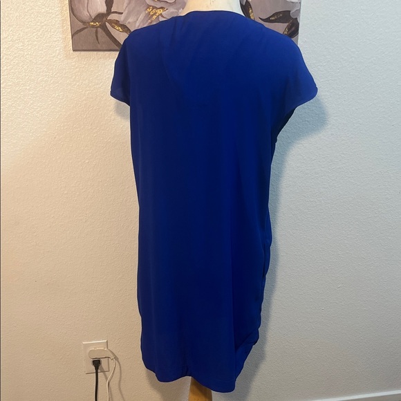 Madewell Morningside Shift Dress  - Royal Blue - Picture 5 of 9